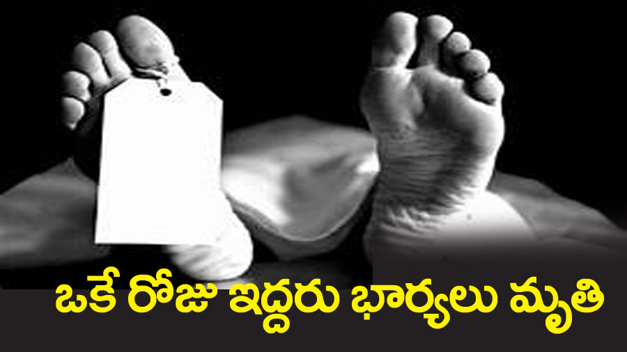 ఒకే రోజు ఇద్దరు భార్యలు మృతి