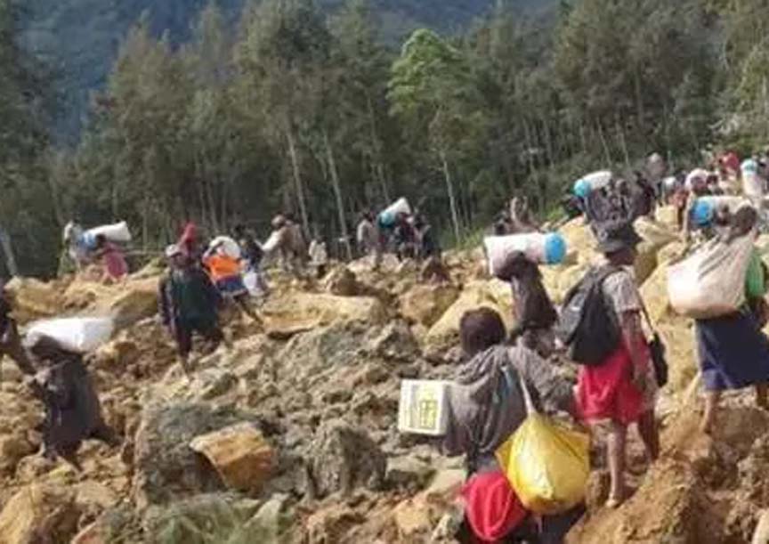 papua new guinea” కొండచరియలు విరిగిన ఘటన .. 2వేల మంది సజీవసమాధి