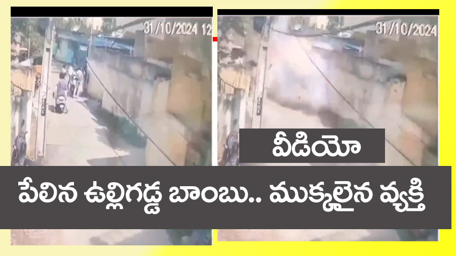 Onion bombs” పేలిన ఉల్లిగ‌డ్డ బాంబులు.. ముక్క‌లైన వ్యక్తి.. వీడియో వైర‌ల్