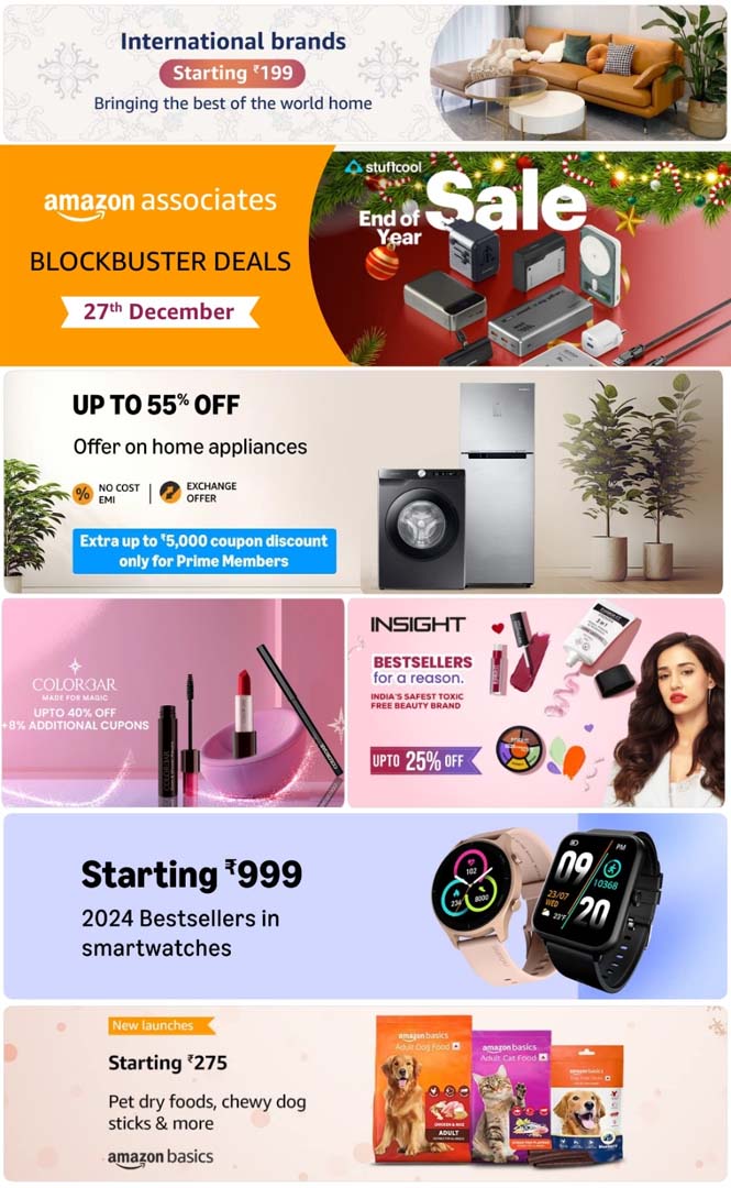 Home Furnishing | International Brands” గృహోపకరణాలు | అంతర్జాతీయ బ్రాండ్లు| రూ. 199 నుండి – ప్రపంచంలోని అత్యుత్తమమైన వాటిని ఇంటికి తీసుకురావడం