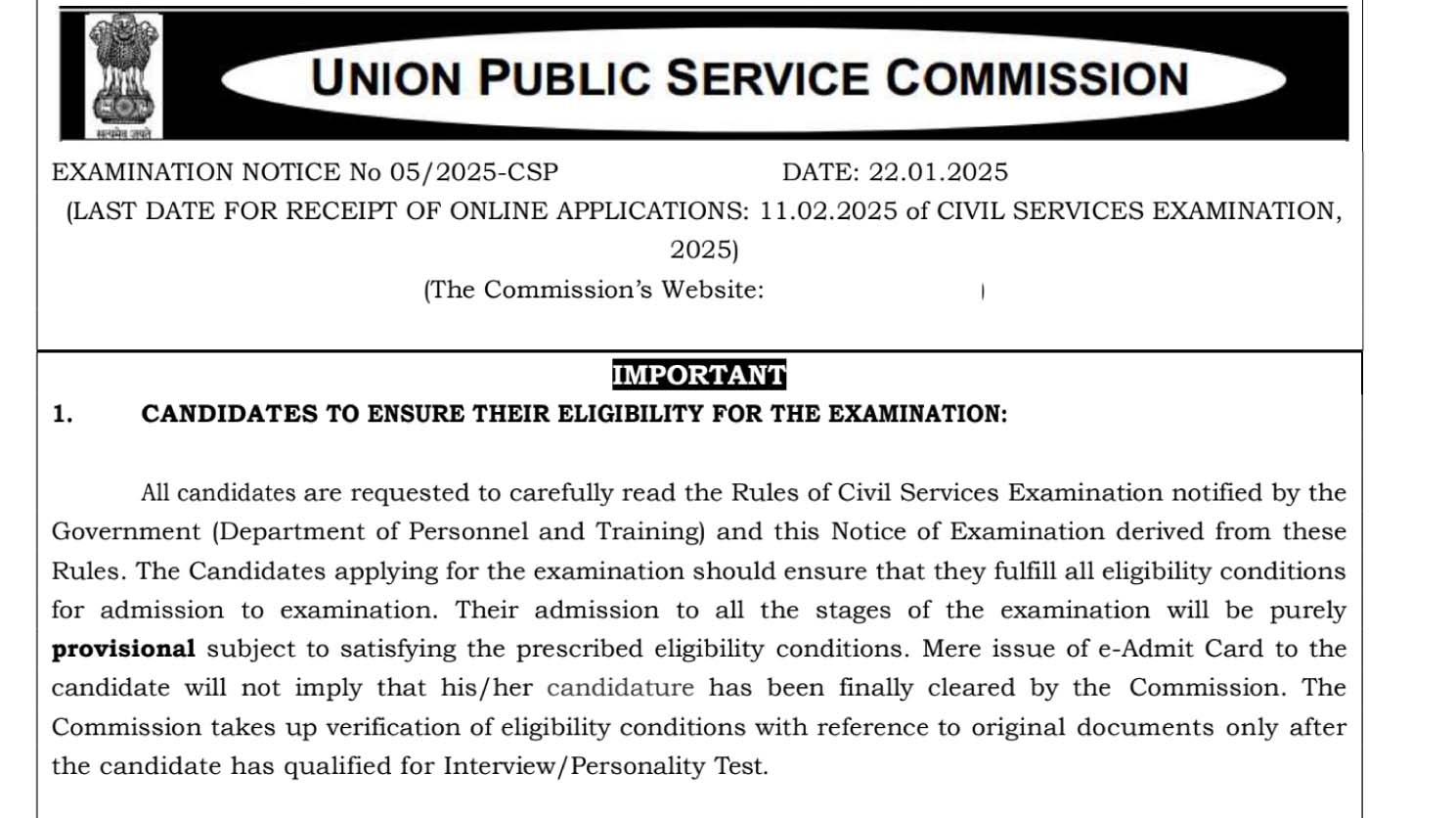 UPSC”యూపీఎస్సీ ఖాళీలు 1129.. ప‌రీక్ష కేంద్రాలు.. పూర్తి వివ‌రాలు..