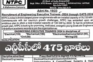 Ntpc Jobs