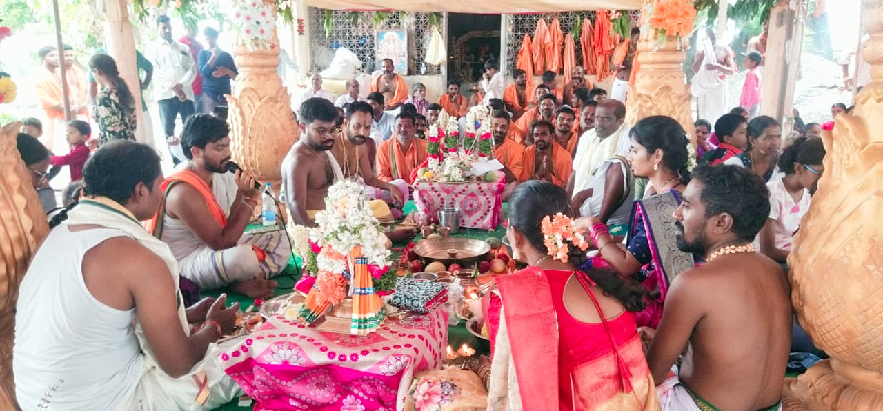 Sitarama kalyanam” నేత్రపర్వంగా శ్రీ సీతారాముల కళ్యాణం – భక్త కోటి జన సమూహం