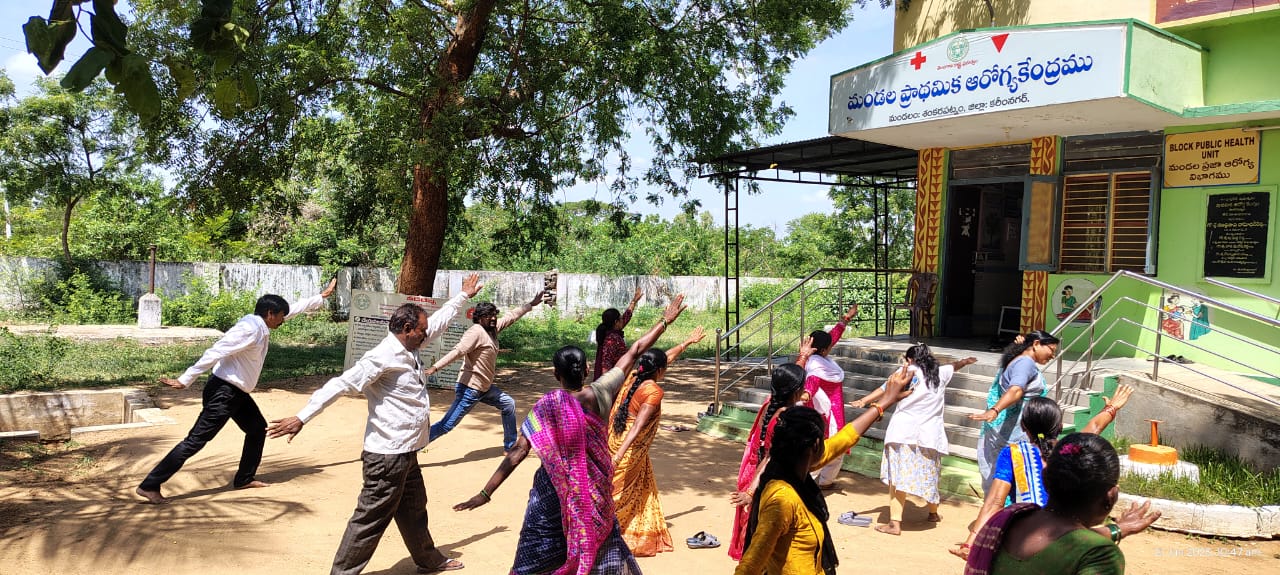 Yoga day” 2025 యోగంతో మానసిక ప్రశాంతత – ఘనంగా ప్రపంచ యోగ దినోత్సవం