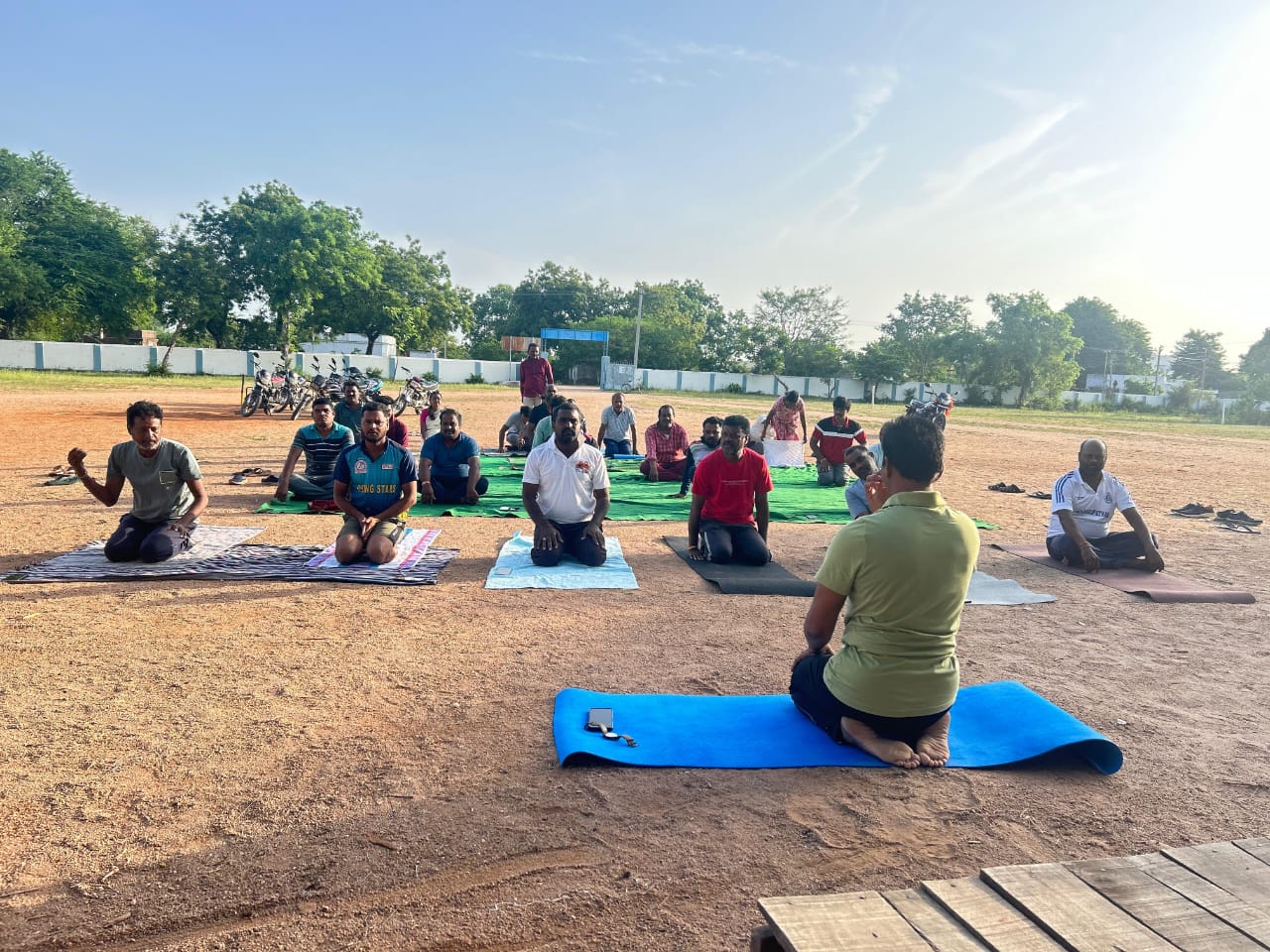 Free-yoga-training” యోగాతో సంపూర్ణ ఆరోగ్యం, మానసిక ఉల్లాసం – ఉచిత యోగా శిక్షణ శిబిరం