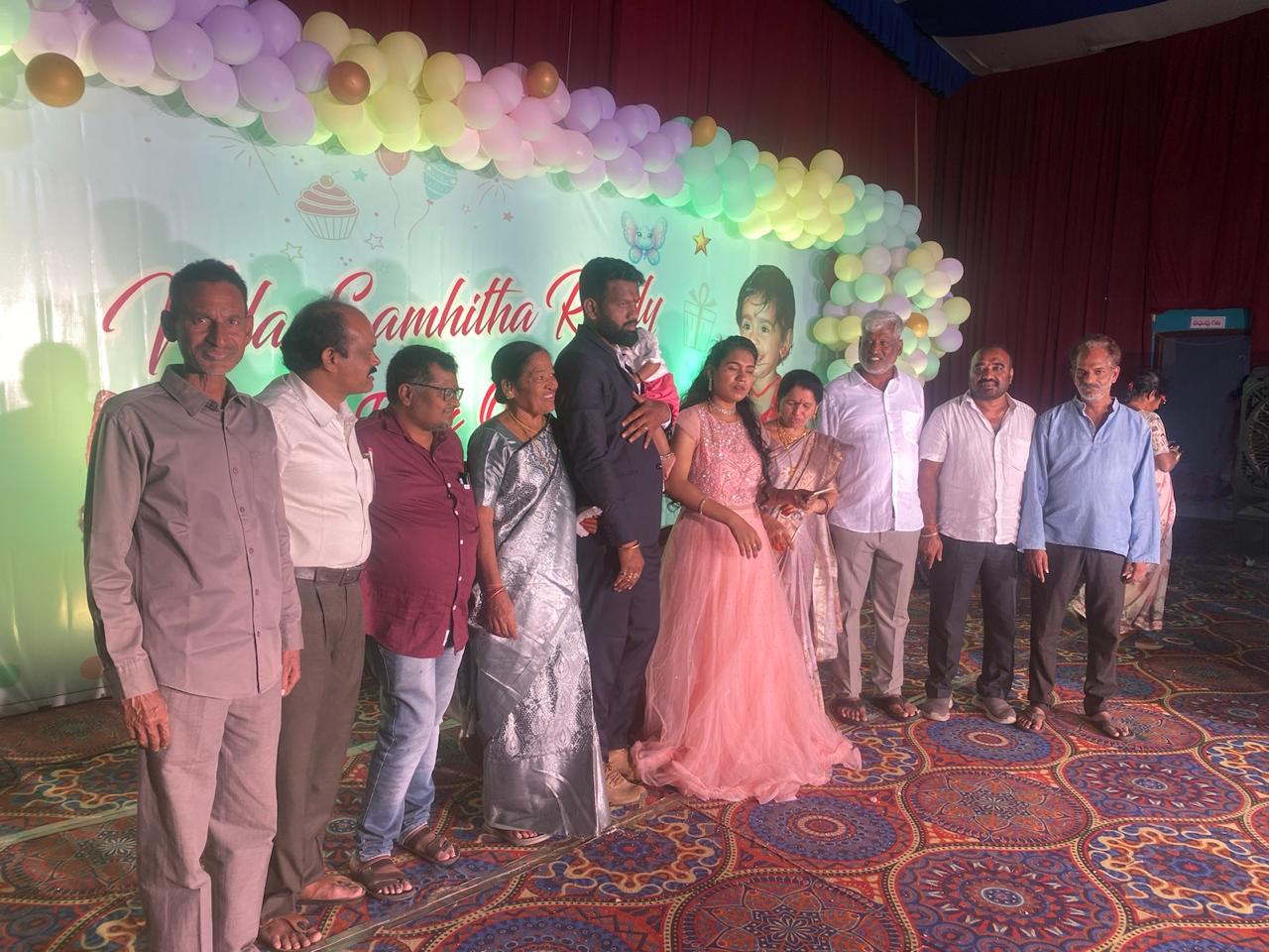 Lalithapur” చిన్నారిని ఆశీర్వదించిన ఎడిటర్ ప్రసాద్…