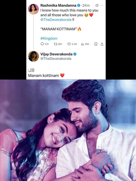 rashmika” మనమే కొట్టినాం”  రష్మిక ట్వీట్