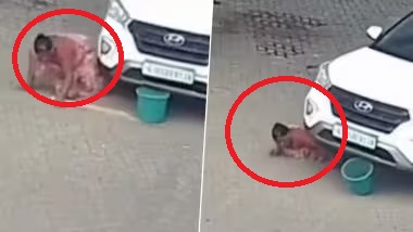 Surat Petrol”  సూరత్‌లో దారుణం: కారు ఓడించిన మహిళ – వీడియో వైరల్‌