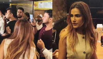 Ruchi Gujjar Attack”  థియేటర్‌ వద్ద సంచలన ఘటన –  నిర్మాత‌పై నటి రుచి గుజ్జర్ చెప్పుతో దాడి.. వీడియో .. వీడియో