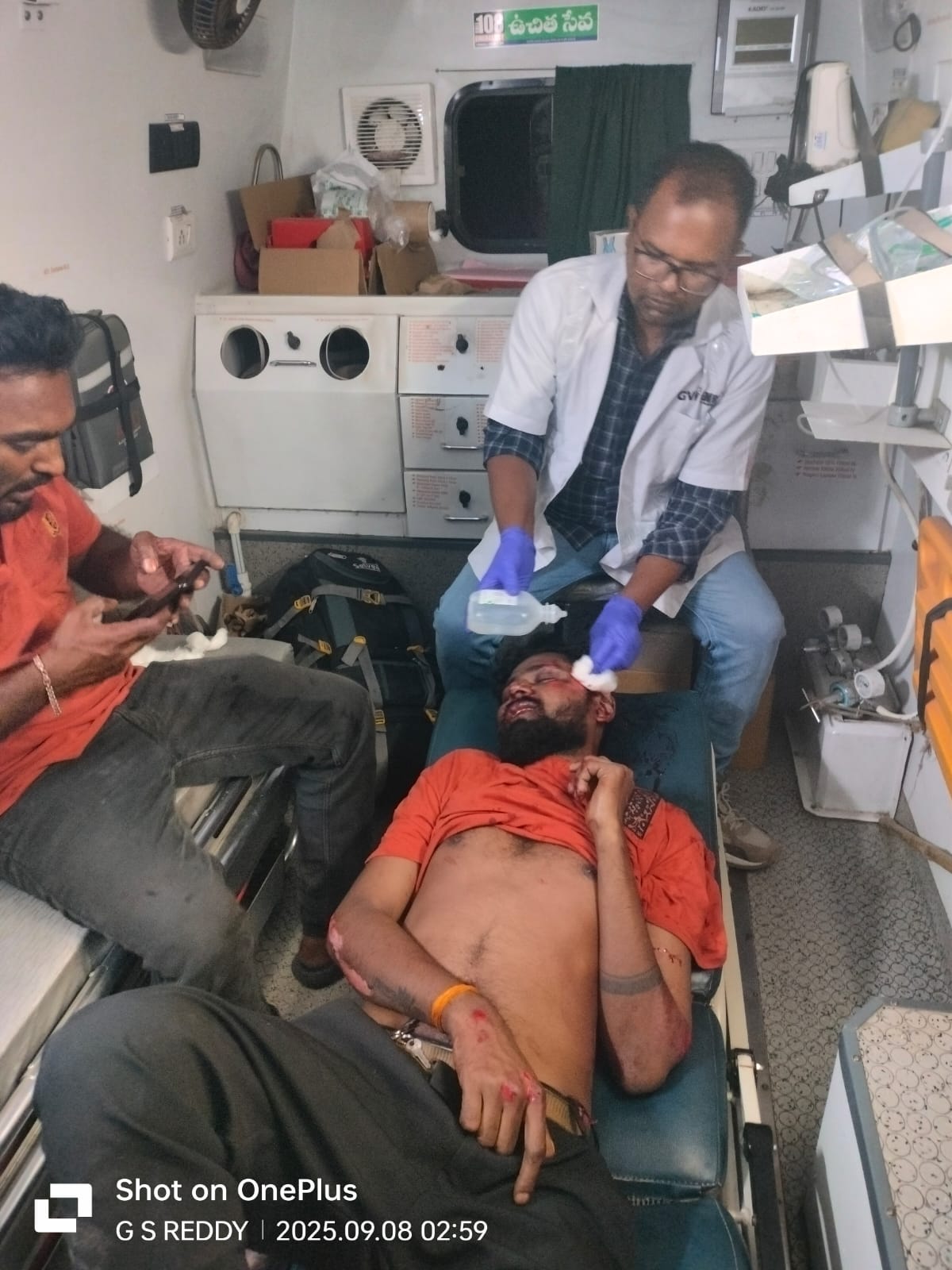 BikeAccident” ద్విచక్ర వాహనం అదుపుతప్పి ఒక్కరికి గాయాలు…