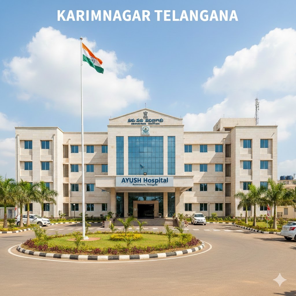 Karimnagar ayush” కరీంనగర్‌లో  పడకల ఆయుష్ ఆస్పత్రి.. వివ‌రాలివే..