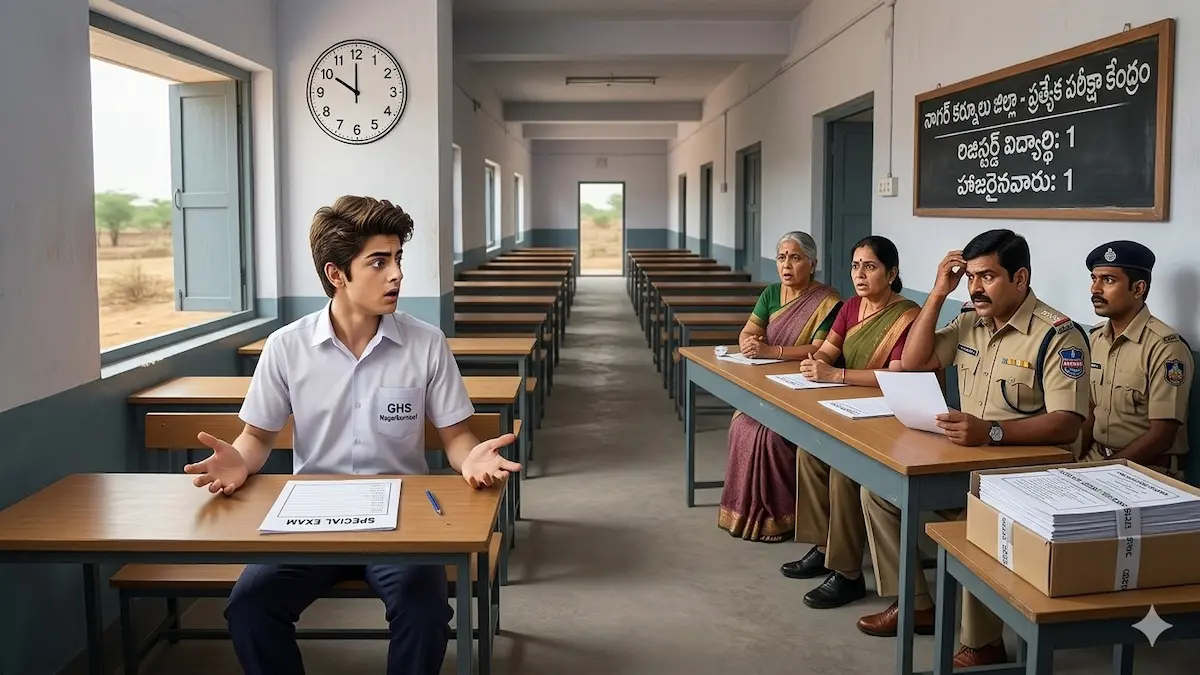 విచిత్రం: ఒక్క విద్యార్థి కోసం ఎగ్జామ్ సెంటర్.. తీరా చూస్తే షాకిచ్చిన అభ్యర్థి